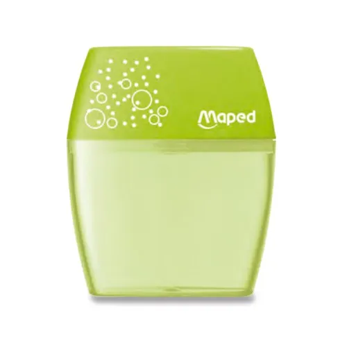 Ořezávátko MAPED Shaker s odpadní nádobou, 2 otvory