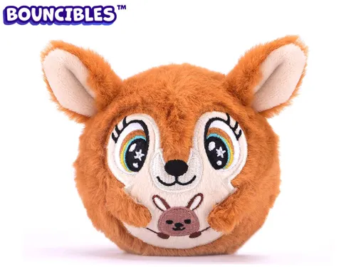 Skákací plyšák Bouncibles JUMPI 8 cm - klokan