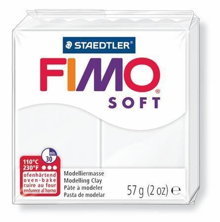 FIMO® soft 8020 modelovací hmota 57g - bílá (0)