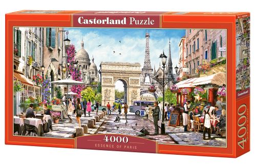Puzzle Castorland 4000 dílků - Ulice v Paříži