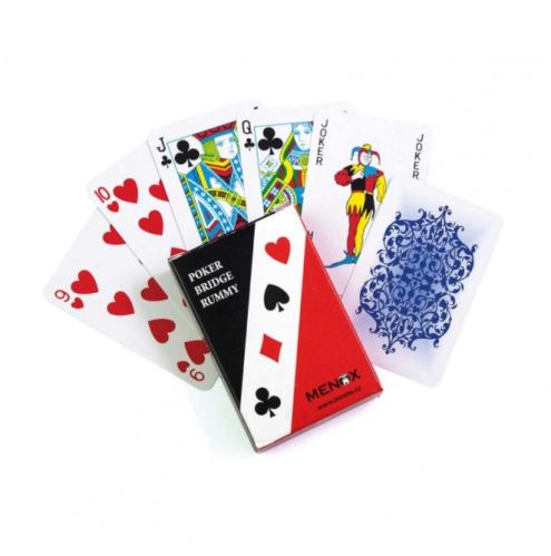 Hrací karty - Poker, bridge, rummy
