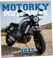 Nástěnný kalendář 2027 Aria Motorky