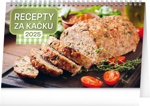 Stolní kalendář 2025 Presco Group - Recepty za kačku