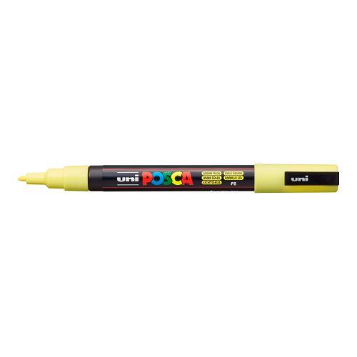 Dekorační popisovač Posca PC-3M, pastelově žlutá (P2), 0,9-1,3 mm