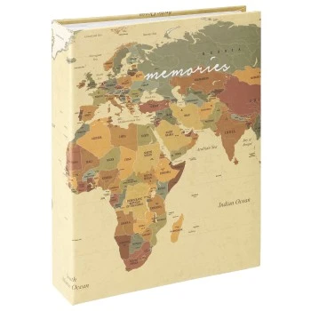 Levně Hama album memo WORLD MAP 10x15/200, popisové štítky