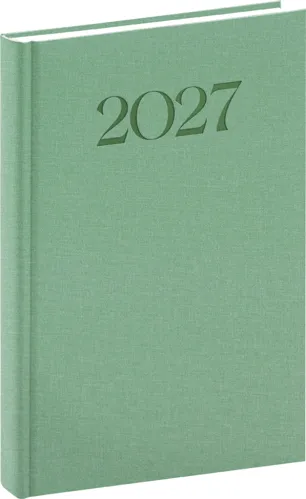 Denní diář 2027 Notique A5 Biella zelený