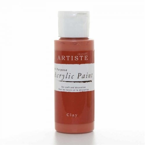 Akrylová barva ARTISTE - světle hnědá (Clay)