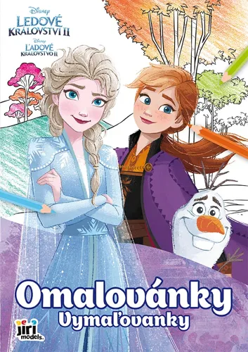 Omalovánky A4 FROZEN 2 - Ledové království