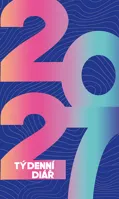 Týdenní diář 2027 Aria potisk 1