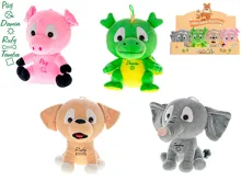 Plyšové zvířátko 15 cm - Piky, Rufy, Tamba a Damin, mix motivů