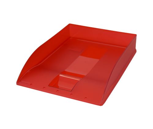 Odkládací zásuvka Herlitz A4 - transparentní červená