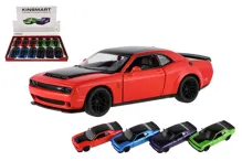 Auto Kinsmart Dodge Challenger SRT Demon 170, 2023, 13 cm na zpětné natažení - mix barev