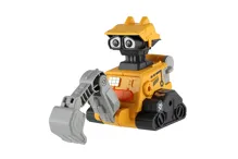 Vesmírný robot Zmáčkni a jeď 14 cm na setrvačník - mix motivů (6)