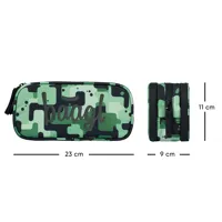 Školní batohový set 3-dílný Baagl Coolmate Green (12)