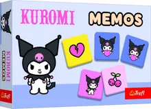 Pexeso papírové Trefl, 30 kartiček - Kuromi (1)