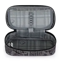 Studentský penál Bagmaster Case Zipster 25 B šedý (4)