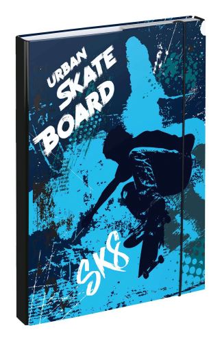BAAGL Box na školní sešity A4 - Skateboard