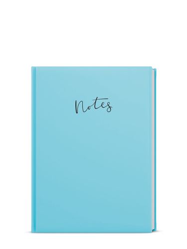 Notes linkovaný A6 Lamino Pastel - modrá