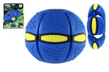 DiskMíč - Hoď disk, chyť míč! 22 cm - modrý