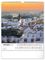 Nástěnný kalendář 2027 Notique Česká republika, 30 x 34 cm (12)