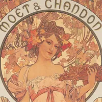 Nástěnný kalendář poznámkový 2027 Notique Alfons Mucha, 30 x 30 cm (12)