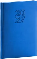 Týdenní diář 2027 Notique A5 Aprint modrý