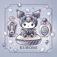 Nástěnný kalendář poznámkový 2027 Notique Kuromi, 30 x 30 cm (7)