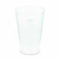 Kelímek vratný (PP) extra pevný 0,4 l [10 ks]