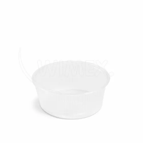 Miska (PP) kulatá průhledná Ø 101 mm 200 ml, 100 ks