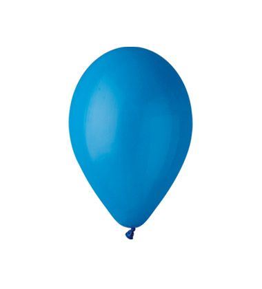 Balónky nafukovací průměr 26cm – pastelová modrá, 10 ks