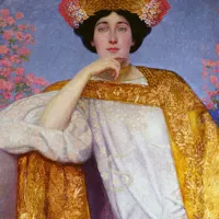 Nástěnný kalendář poznámkový 2027 Notique Gustav Klimt, 30 x 30 cm (3)