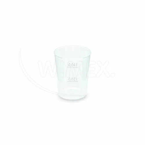 Kelímek vratný 2 cl / 4 cl (PP) [50 ks]