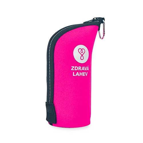 Termoobal CABRIO pro Zdravou lahev 500 ml – růžový