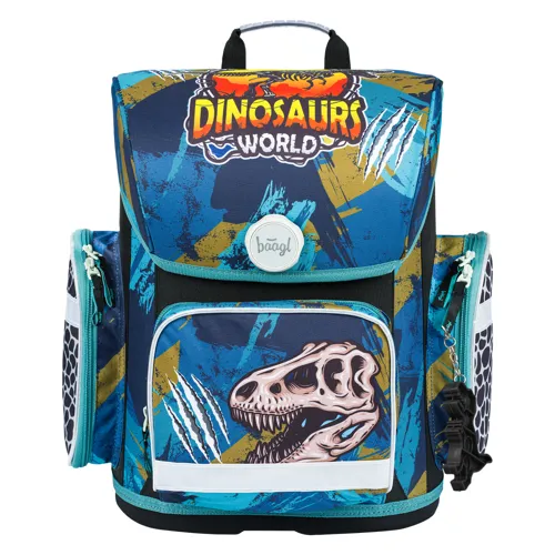 Školní aktovka Baagl Ergo Dinosaurs World