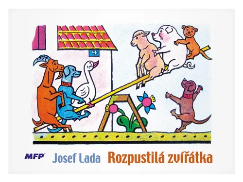 Omalovánky A5 MFP - Lada - Rozpustilá zvířátka