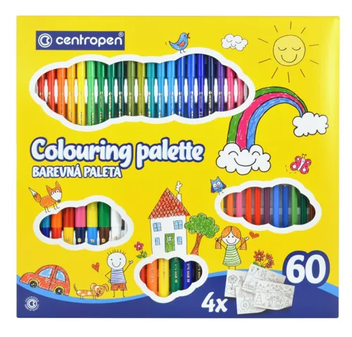 Souprava pro malé výtvarníky Centropen COLOURING PALETTE 9396
