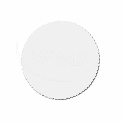 Lepenková podložka pod dort bílá Ø 28 cm, 100 ks