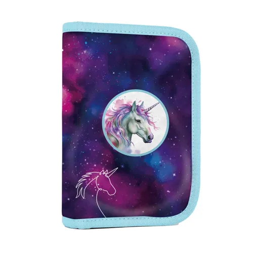 Školní penál 1-patrový prázdný OXY Go Unicorn