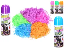 Párty nudle FLUO ve spreji 250 ml - mix barev Párty nudle FLUO ve spreji 250 ml - mix barev