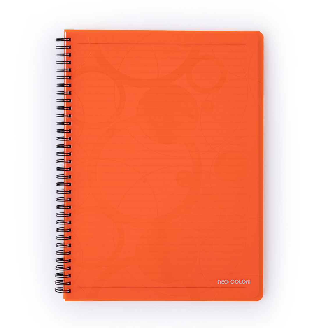 Levně Twin wire blok A4 linka PP KARTON P+P - NEO COLORI oranžová
