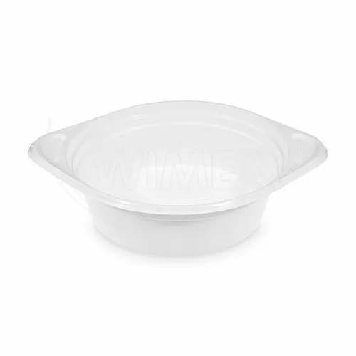 Miska (PP) s oušky bílá Ø 156 mm 500 ml, 10 ks