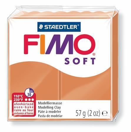 FIMO® soft 8020 modelovací hmota 57g - koňak (76)