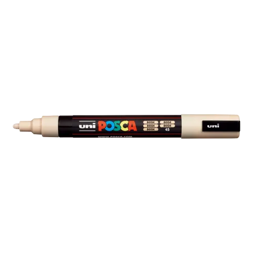 Dekorační popisovač Posca PC-5M, béžová (45), 1,8-2,5 mm