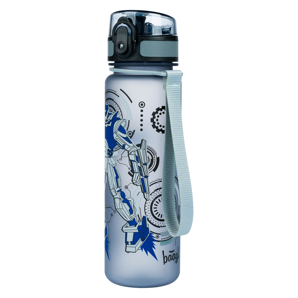 Levně Tritanová láhev na pití BAAGL 500ml - Roboti