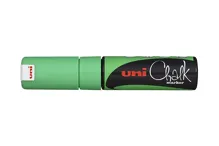 Křídový popisovač UNI - PWE-8K Chalk Marker, 8 mm, fluo-zelený Křídový popisovač UNI - PWE-8K Chalk Marker, 8 mm, fluo-zelený
