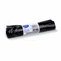 Pytel na odpadky (LDPE) zatahovací černý 70 x 100 cm 120L [10 ks] (1)