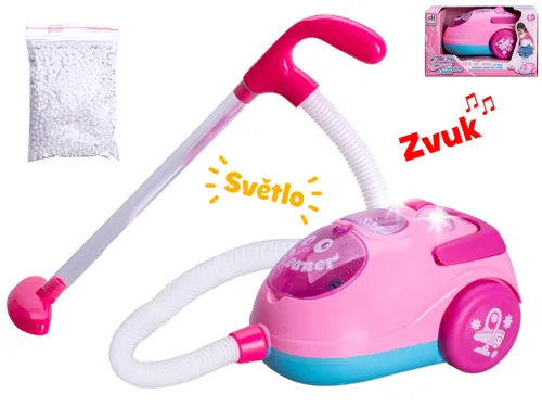 Vysavač 18 cm se světlem a zvukem na baterie