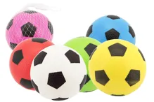 Míček fotbalový nafouknutý 12 cm - mix barev