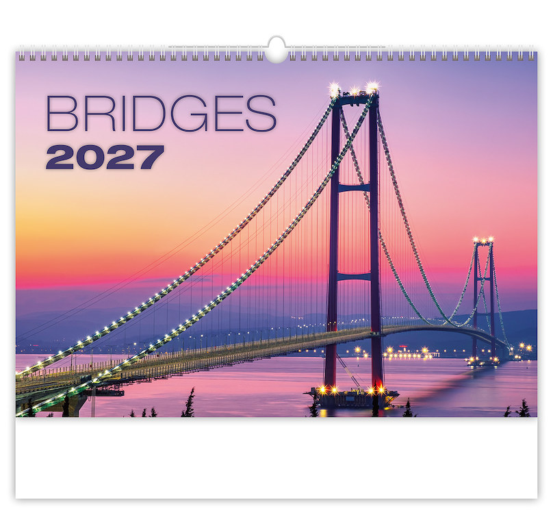 Levně Nástěnný kalendář 2027 Helma Bridges