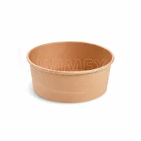 Papírová miska (PAP/PE) kraft Ø 150 mm 750 ml, 50 ks